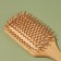 Massage comb 8*23.5 ± 1cm tree (bamboo)/rubber brown suspension/package QF
