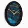 Wall watches, D-28 cm, interior "marble", silent