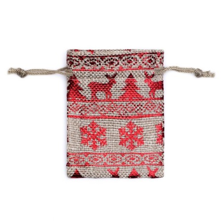 Gift bag from Scandinavia canvases, 7 x 9 cm-1