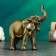 Figure "Small Elephant" 13x6x12cm