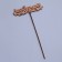 Topper "Beloved daughter", gold, 14.5 × 5.5 cm give beautifully