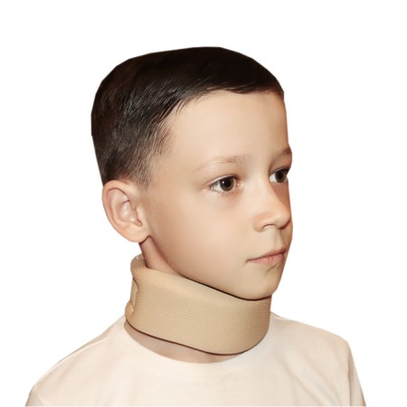 Orthopedic collar nb-ht002, children's, for light fixation, size 2 (3.5 x 32 cm), color mix-1