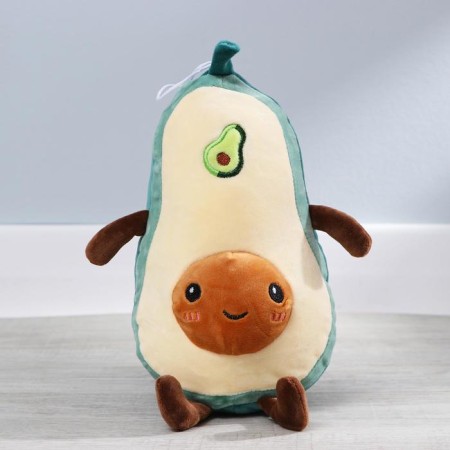 Soft toy "avocado", with embroidery