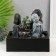 The desktop fountain from the network, the backlight "Little Hoste in the Stone City" 29x21x27 cm