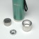 Thermos, 1 l, the journey "Master K.", with a mug and a strainer, retains heat 48 hours, green