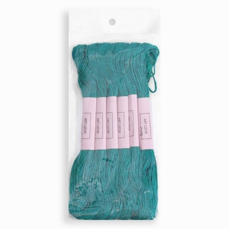 Muline threads, 8 ± 1 m, mint color No. 3812-4