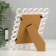 Photo frame plastic 10x15 cm "loops" white 17.5x22 cm