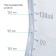 A bottle for feeding "Best Son", classic throat, 150 ml., 0 months, fitted, with handles