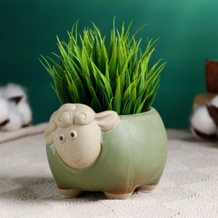 Pot "Lucky Sheep" 11x9x8cm