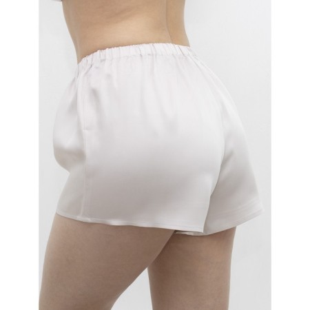 Women's house shorts, size 50, smoky-gray color