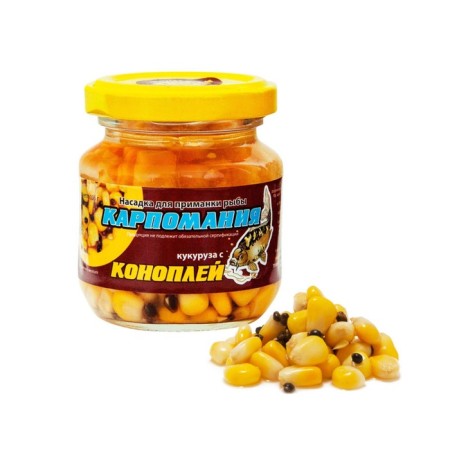 Corn with hemp, 105 g