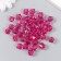 Plastic beads "Crystal multi -graphic. Orchid" Transparent set of 20 g 1x1x1 cm
