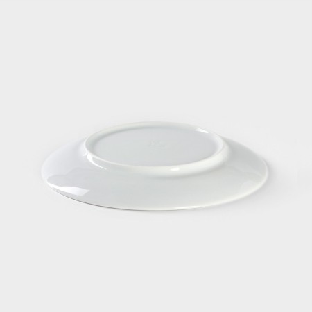 Porcelain plate "Tiger", D = 17.5 cm, white-2