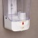 Dispenser for antiseptic/liquid soap, 700 ml, sensory, plastic, white color