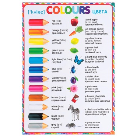 Set of posters "English" 30x43 cm-2