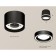 Ambrella Light Acrylic lamp, XS8111004, GX53 LED 12 W, black sand, white matte