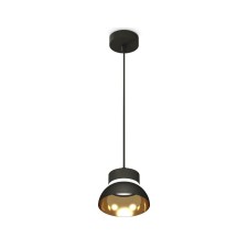 Suspended Ambrella Light, XP8111051, GX53 LED 12 W, Black sand, yellow gold, transparent