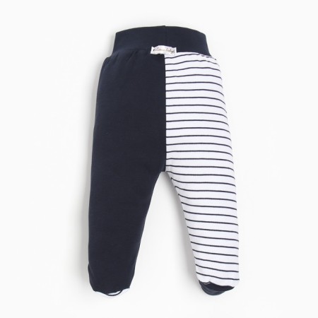 Children's sliders, blue color/strip, height 74cm-2