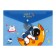 Folder-convert on the button, A4, 180 μm, "Cosmonaut", mix