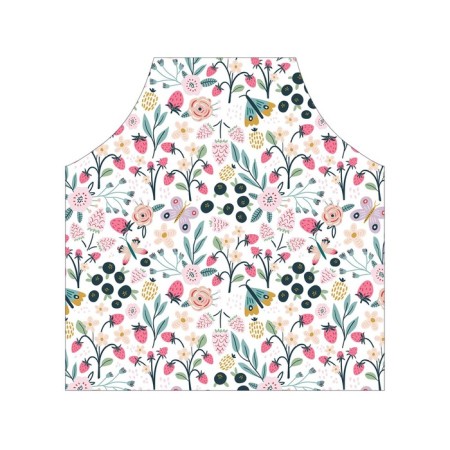 Apron kitchen with a photo print “Field of abundance”, adjustable, size OS-1