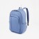 Young backpack from textiles on lightning, 5 pockets, blue color
