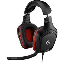 Headphones with Logitech G331 Microphone Black/Red 2M Monitor Belief (981-000758)