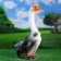 Garden figure "Garden Goose" average 49cm