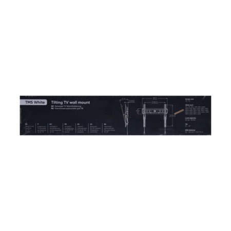 CRCTENT ONKRON TM5, for TV, inclined, 32 "-70", 35-145 mm from the wall, white-10
