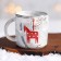 New Year. Ceramic mug "Happy New Year", 350 ml