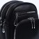 Bag-rug-rug on lightning, 3 outer pockets, long belt, black color
