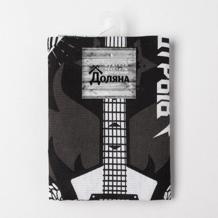Kitchen towel "Let’s Rock" 35x60 cm-5