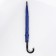 Umbrella - semi -automatic cane, "plain", 8 knitting needles, r = 52 cm, blue color