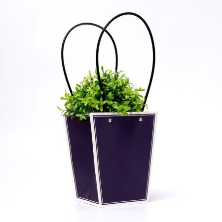 Bag for flowers powder moisture-resistant, 17x17-11.5x11.5-20 cm 7