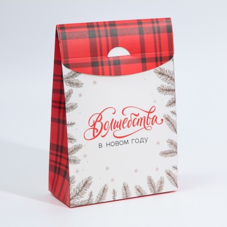 Folding box “Magic in the New Year”, 15 x 7 x 22 cm, New Year-3