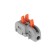 The terminal of electric, combined, 32a, 0.2-4 mm2, 1 input 2 conclusion, set 10 pcs