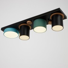Светильник 35428/4 LED 36Вт 3000-6000К черный-зеленый-синий 65х15х15 см BayerLux