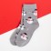 New Year's socks KAFTAN "Snowmen" rr 16-18, gray