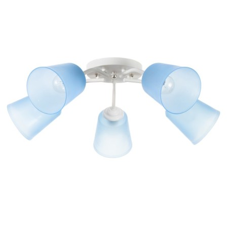 Causte "Online" (cylinder) 5x15W E27 Model: BR 00209 White/blue