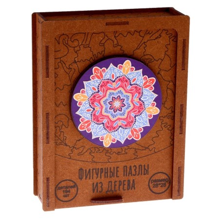Figure puzzle "Mandala", a series "Funny toys"-6