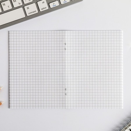 Notepad "Notepad for ideas and desires" on the paper clip, A6, 32 sheets-2