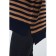 Jumper female striped Eliseeva Olesya, ONE SIZE size, beige color