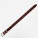 Leather collar on synthetic winterizer, dimensionless, 83 x 4.5 cm, Osh 20-71 cm, brown