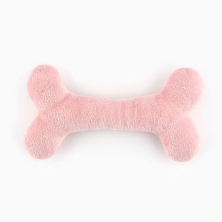 A toy for dogs with a bone of bone, pink-2