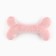 A toy for dogs with a bone of bone, pink