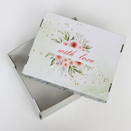 Folding box "Rosa Scarlet", 31.2 x 25.6 x 16.1 cm-1