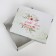 Folding box "Rosa Scarlet", 31.2 x 25.6 x 16.1 cm