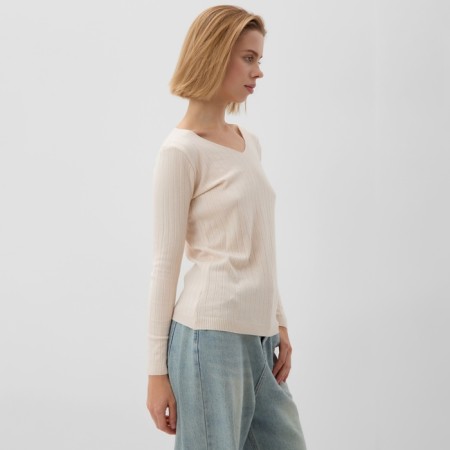 Female jumper minku, beige color, rr 42-44-2