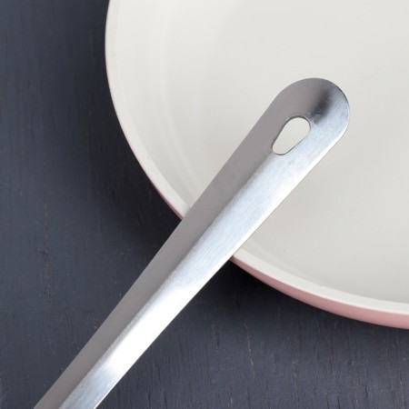 Fit for meat "Style", manual polishing, h = 35 cm, silver color-2