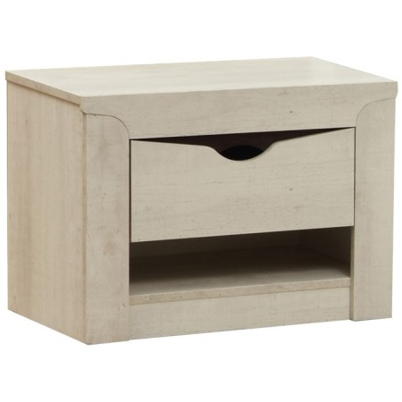 Covereign cabinet "Lucia" 33.12, 612 × 364 × 454 mm, color concrete pine white / wenge