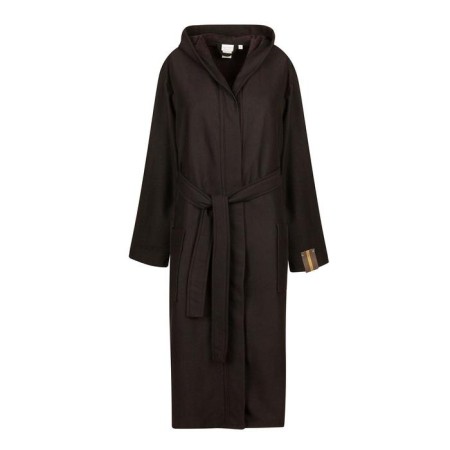 Men's robe with a hood "Marvin", size XL, black color
